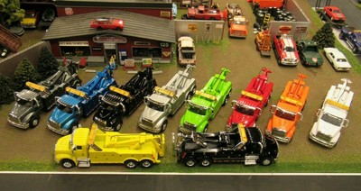 custom diecast tow trucks
