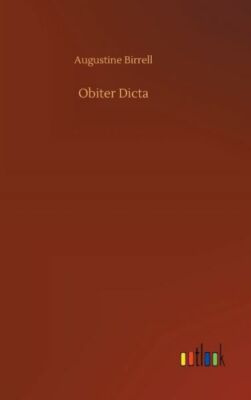 Obiter Dicta
