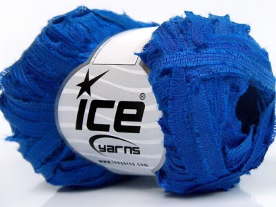 Blue Samba Ribbon Yarn #65443 Ice Acrylic 50 gram 120 yards 1/4'' wide
