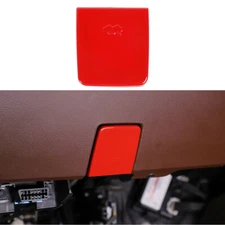 For Chevy Silverado/GMC Sierra 2014-2018 Red Hood Open Switch Button Trim Cover 