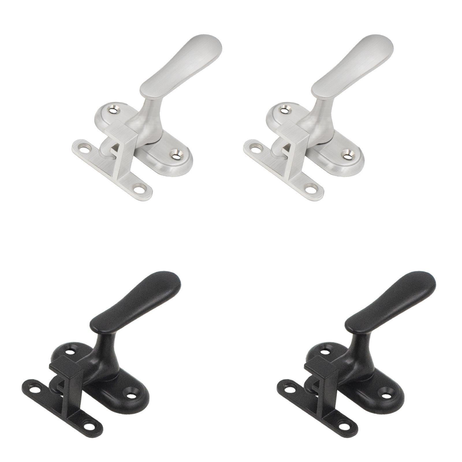 90-Degree 180-Degree Flip Door Lock Latch for Wardrobe or Bathroom  -image