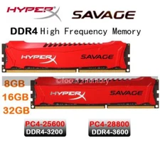 SAVAGE RAM DDR4 8GB 16GB 32GB 3200 3600 Desktop 288-Pin DIMM Gaming Memory lot