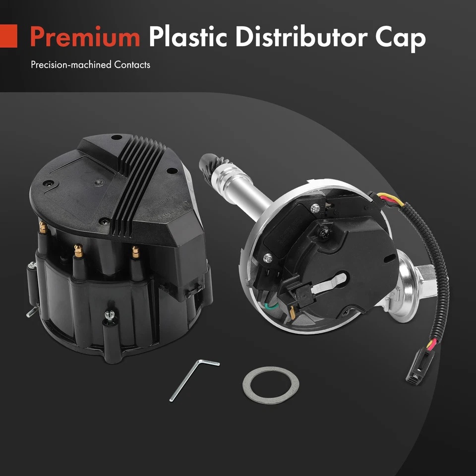 Distribuidor electrónico con tapa y rotor para Chevrolet Malibu 1974-1983 Monte Carlo Foto 4 de 4