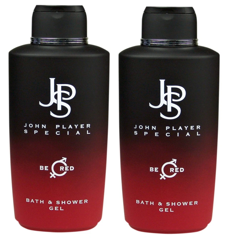 John Player SPECIAL BE RED Bath & Shower Bundle 2 x 500 ml Sparset OVP