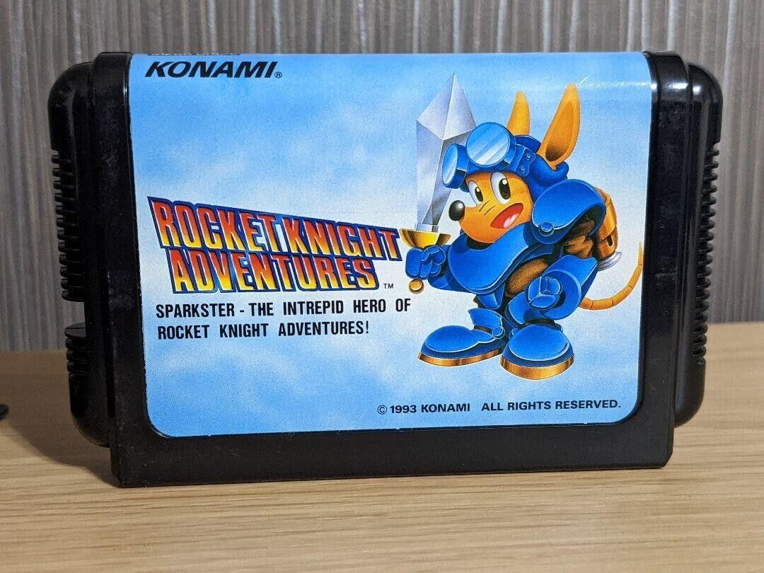Complete Rocket Knight Adventures Mega Drive KONAMI from Complete Rocket Knight Adventures Mega Drive KONAMI from