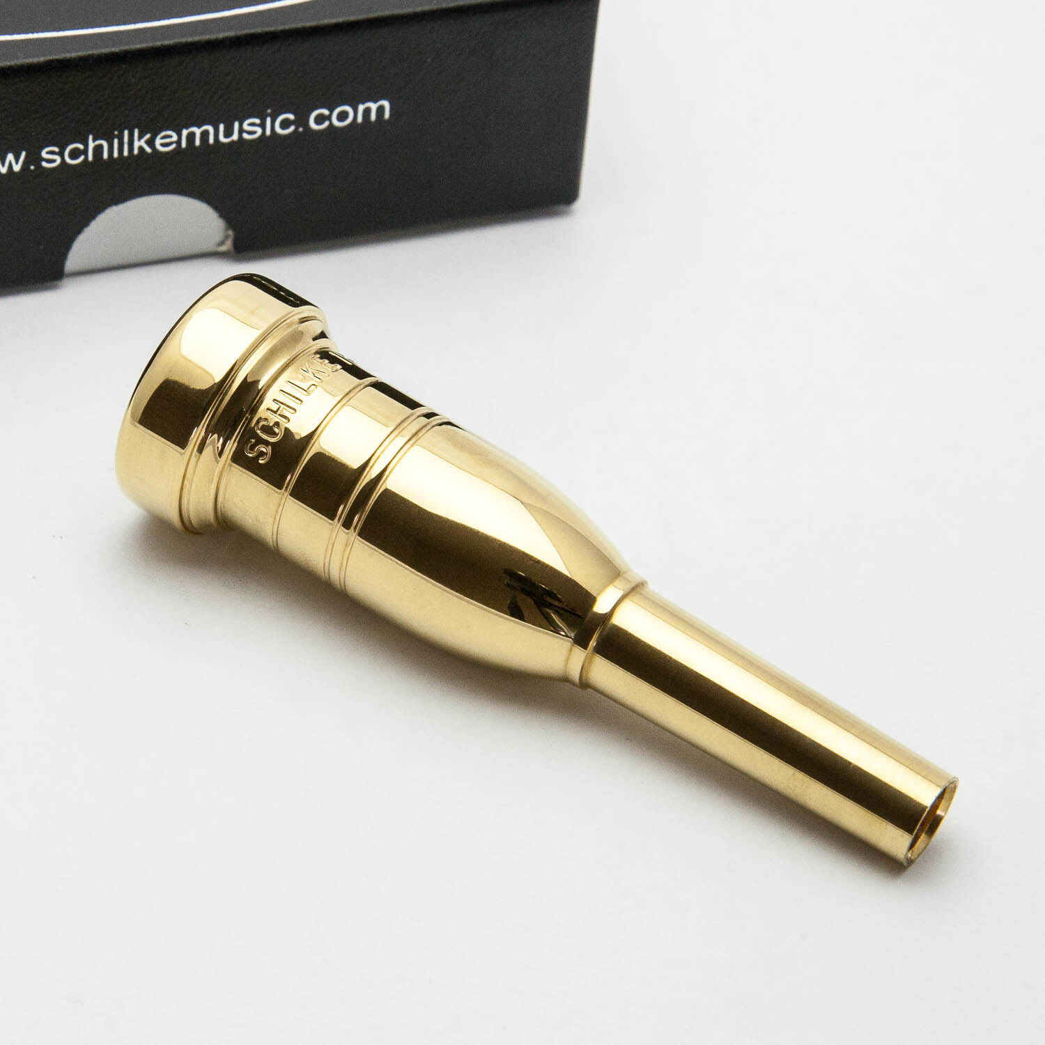 Genuine Schilke 24K Gold Trumpet Mouthpiece, 18H Heavyweight NEW! Ships Fast! Gratis verzending, goede prijs