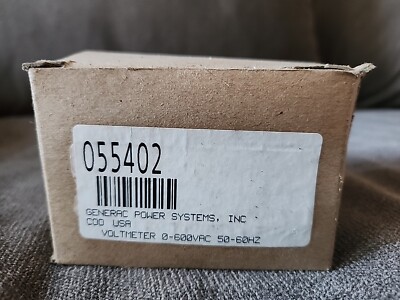 Generac volt meter 0-600 VAC 055402