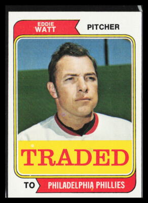 1974 Topps Eddie Watt #534T Traded N/A - | eBay