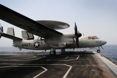 US Navy USN E-2C Hawkeye aircraft A1 8X12 PHOTOGRAPH