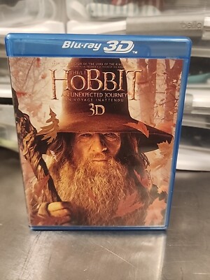 The Hobbit: An Unexpected Journey (3D Blu-ray/Blu-ray/DVD, 2013, 5-Disc Set)