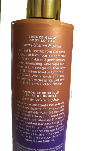 New Victoria's Secret Love Spell Bronze Glow Body Lotion Cherry/Peach 8.4Oz Rare - Picture 3 of 9