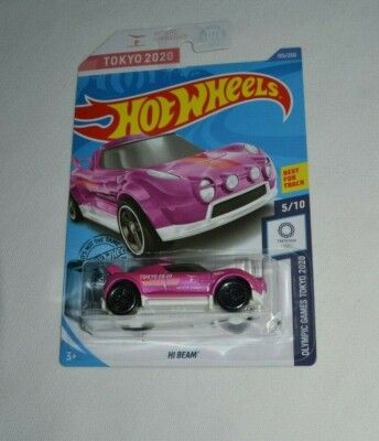 HOT WHEELS 2019 OLYMPIC GAMES TOKYO 2020 5/10 - HI BEAM PINK ARTISTIC GYMNASTICS