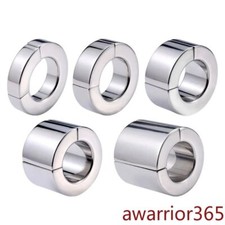 Men Ball Stretcher Weight Heavy Magnetic Stainless Steel Ball Stretching 5 Size