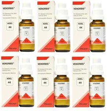 🌿 Pack of 6 X ADEL 44 Drops 20ml – Homeopathic Remedy for Digestive Health 🌿