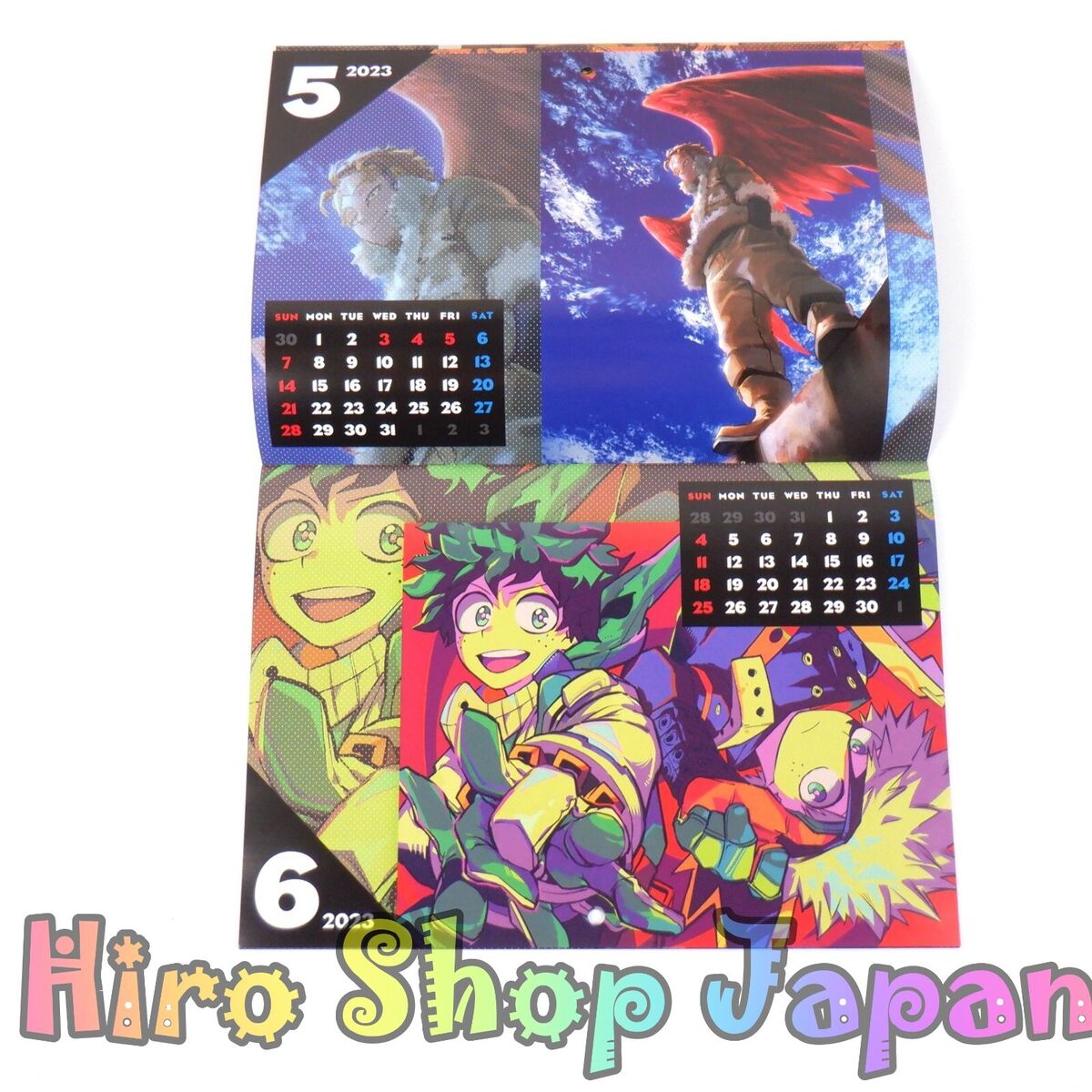 ON SALE My Hero Academia Saikyo Gasha Station Limited Edition Calendar  2023/2024