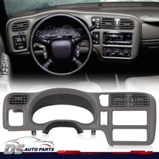Fit For 98-04 CHEVY S10 Jimmy Sonoma Cluster Blazer Radio Dash Bezel Trim Cover
