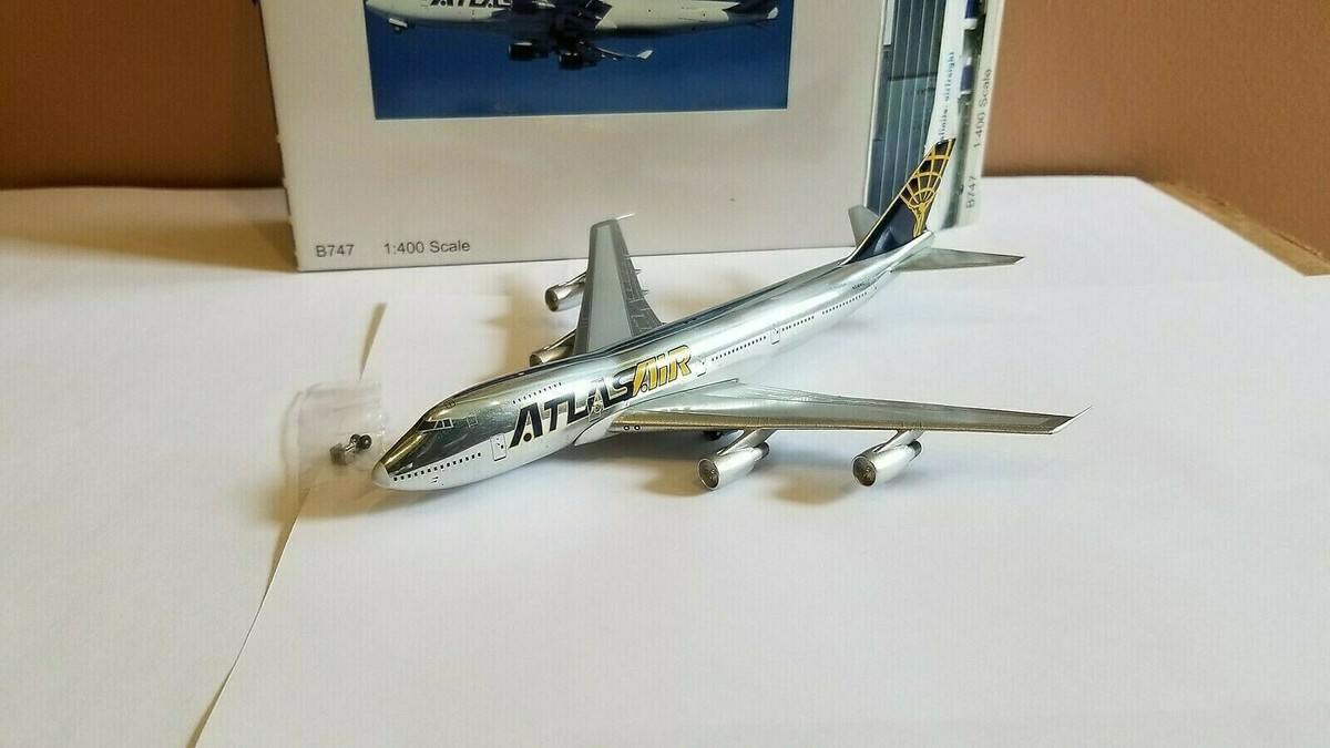 １／400 BIG BIRD ATLAS AIR 747-400 Unboxing 1/400 Atlas Air with Dragonair Cargo 港龍貨運Boeing