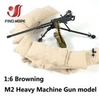 1:6 Scale Browning M2 MACHINE GUN Model Military US Army Assembly Toy Model-Kit