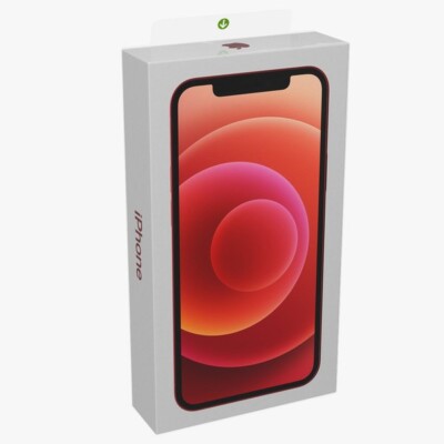 Apple iPhone 12 (PRODUCT)RED Empty BOX ONLY SEE DESCRIPTION Apple iPhone 12 (PRODUCT)RED Empty BOX ONLY SEE DESCRIPTION
