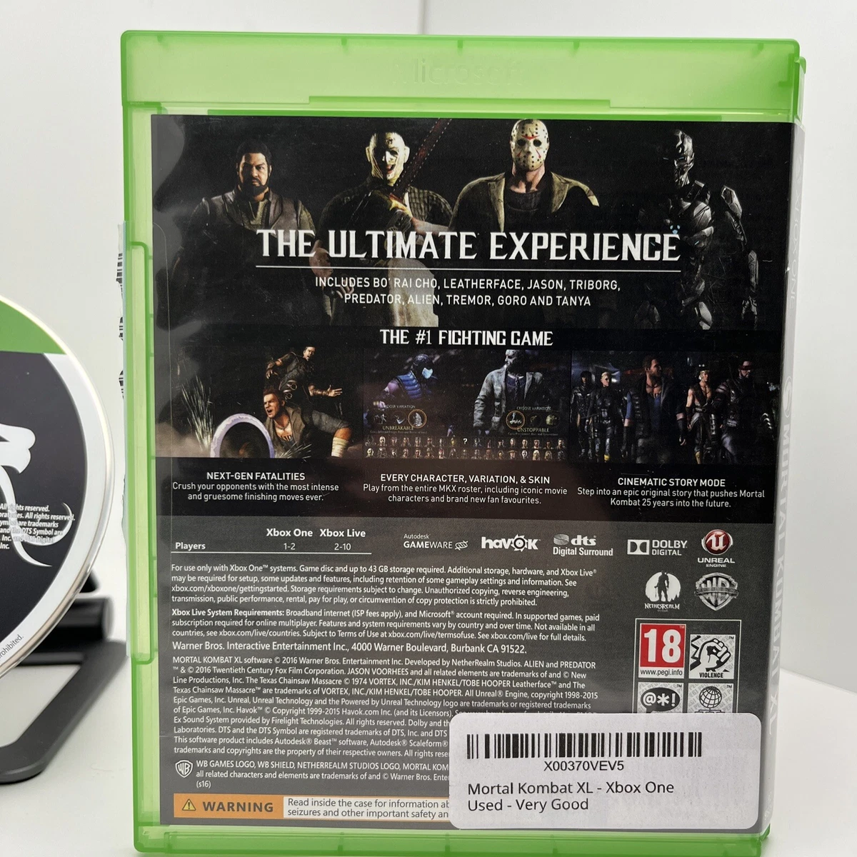 Mk xl best sale xbox 360