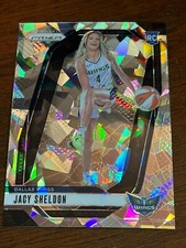 2024 Panini Prizm WNBA Jacy Sheldon RC Dallas Wings Silver Cracked Ice #141