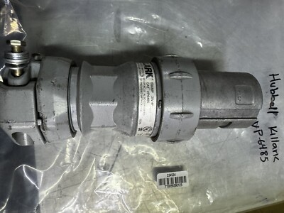 VP6485 Hubbell KILLARK PLUG 60AMP  Pin & Sleeve Good Condition - Used Plug