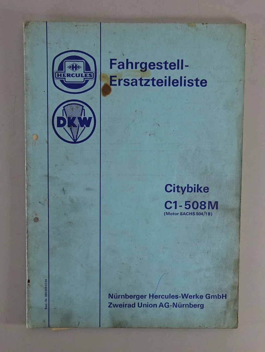 Catalogue des Pi ces Liste de Rechange Hercules V lo Ville C1
