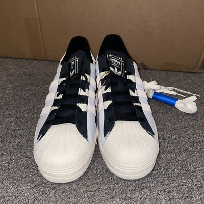 Size 11.5 - adidas Superstar Extended Stripes | eBay