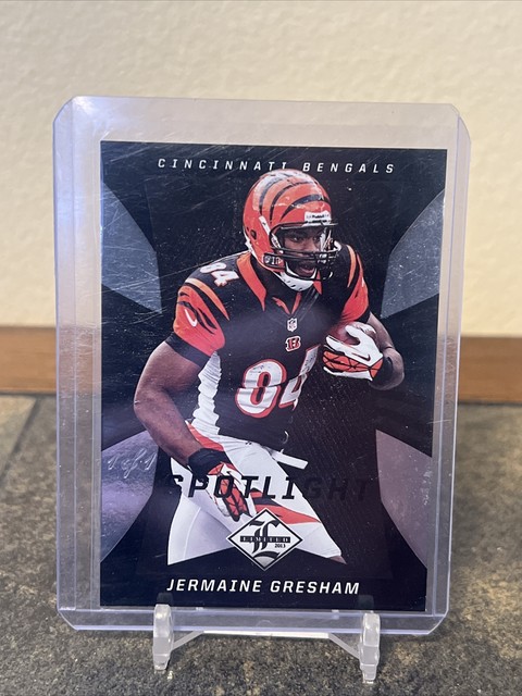 2013 Panini Limited Spotlight Platinum 1/1 Jermaine Gresham #177 Rookie