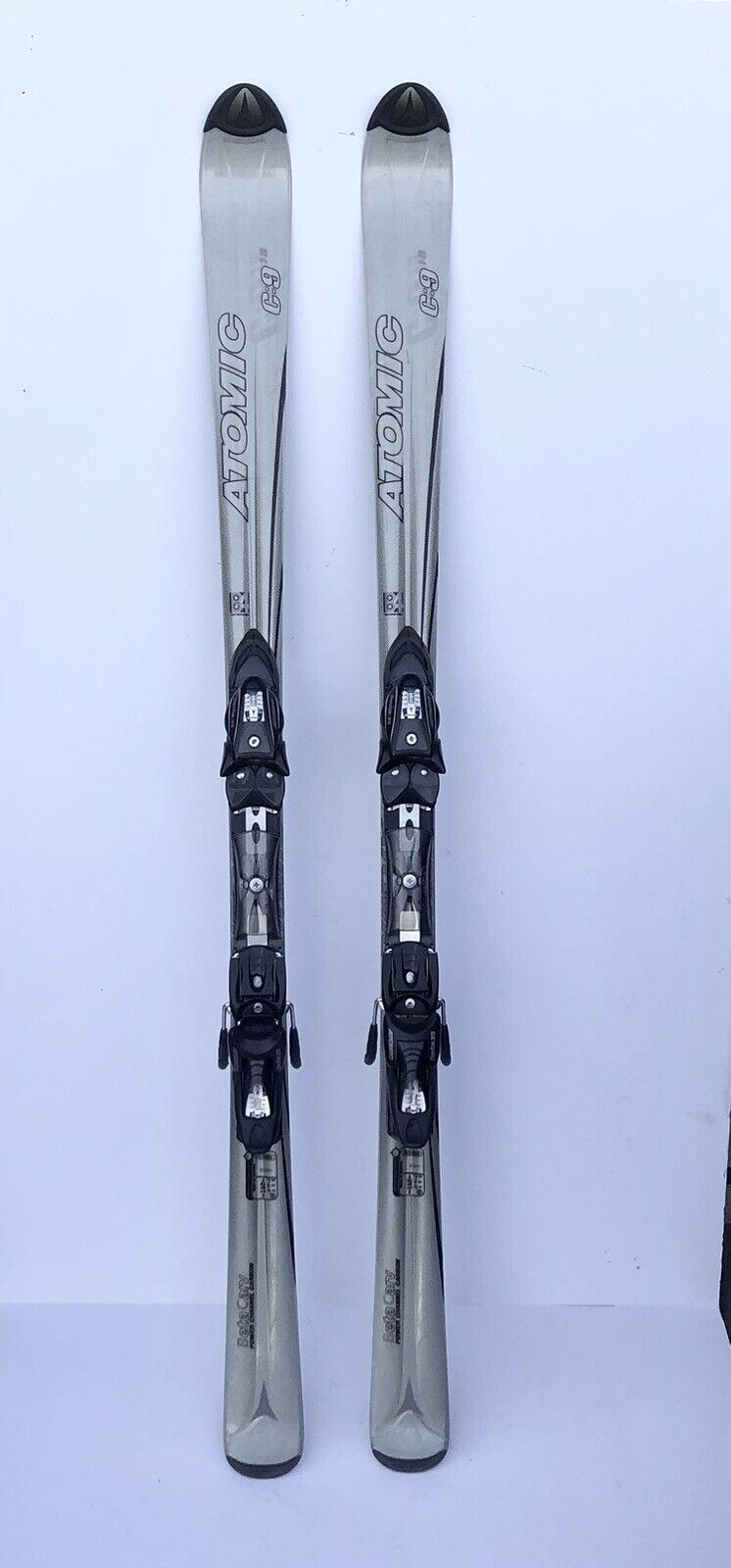 Atomic Beta Carv Skis 160CM Atomic 311 Bindings Swix Poles | eBay