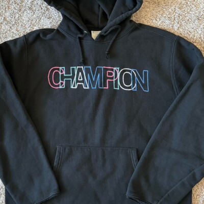Champion Reverse Weave Hoodie Womens Large Hooded