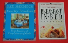 Lot 2 Country Breakfasts Ken Haedrich +Breakfast in Bed Carol Frieberg Cookbooks
