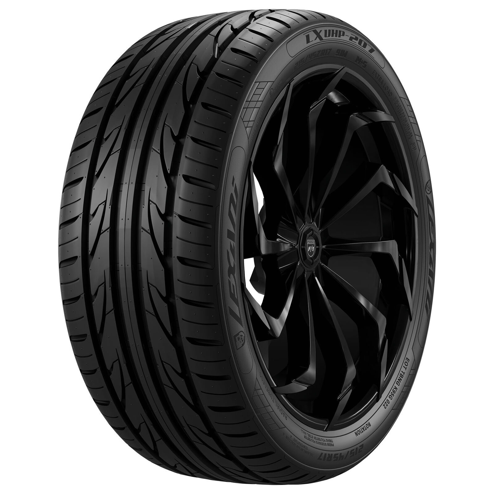 4 New Lexani Lxuhp-207  - 215/45zr18 Tires 2154518 215 45 18