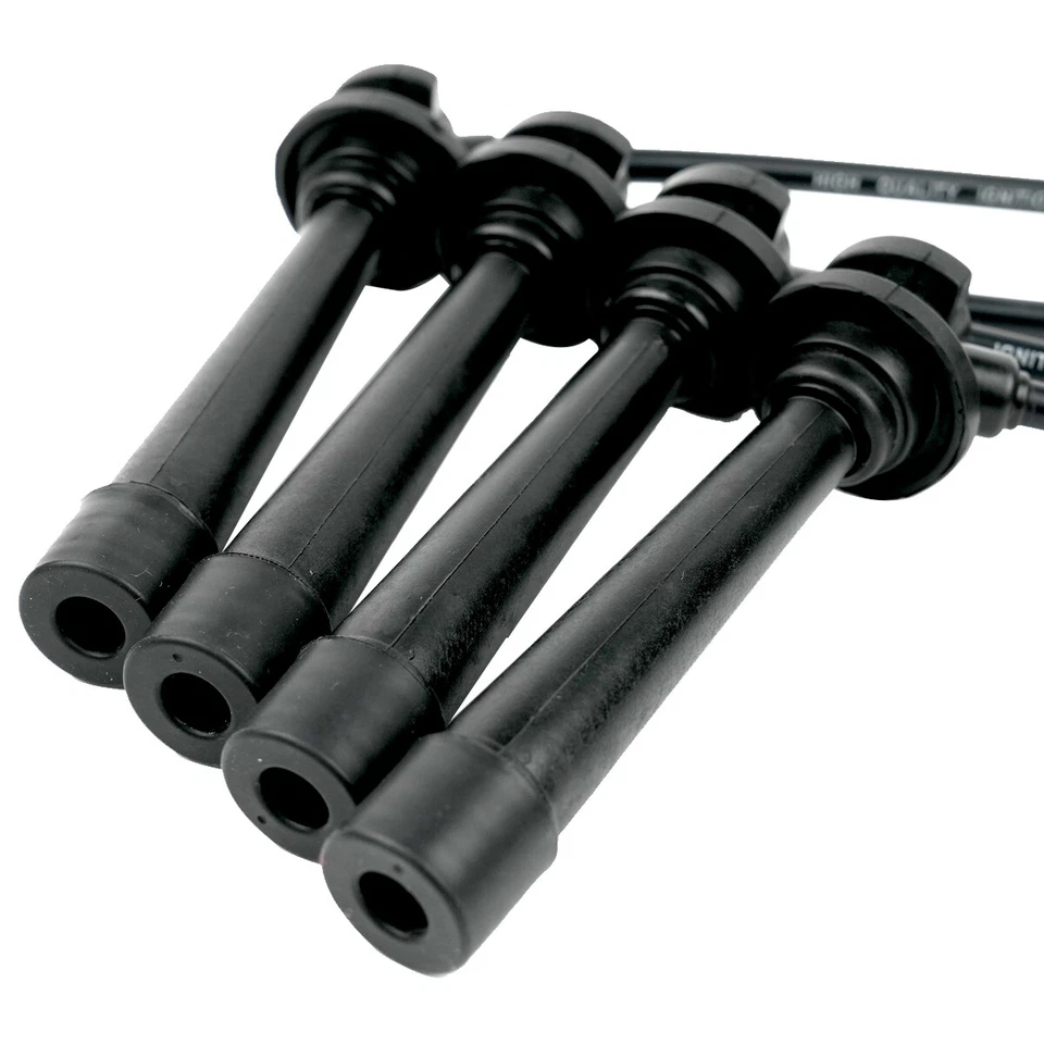 4pcs Spark Plug Wire Set for Kia Rio 2001-2005 L4 1.5L 1.6L Naturally Aspirated Foto 3 de 4