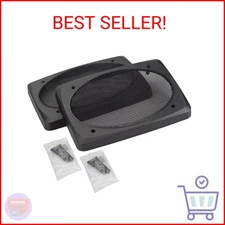 Magnadyne 6"x9" Speaker Grills, Black Wire Mesh, Sold as a Pair