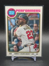 2023 TOPPS HERITAGE MICHAEL HARRIS II RC NEW AGE PERFORMERS #NA-7 BRAVES ROOKIE