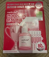 Medicube PDRN Pink Peptide Ampoule Set 30ml  Refill 50ml Brightening Hydration