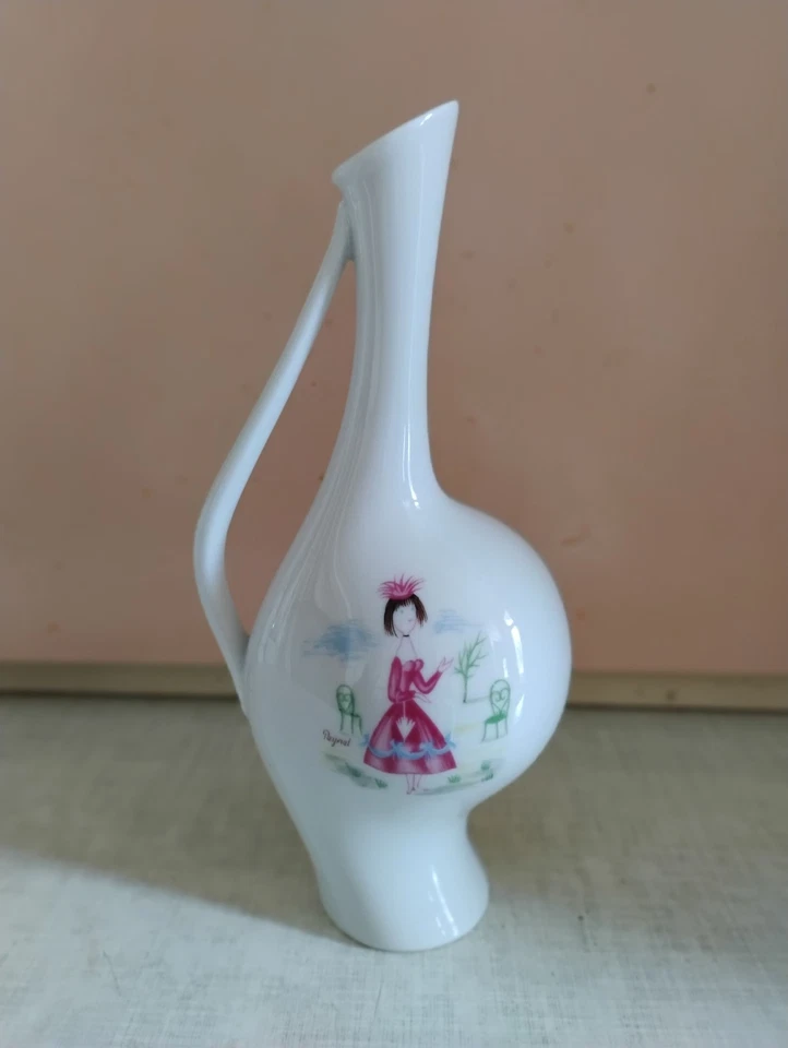 Rosenthal Mid Century Vasen 3x Schwangere Luise Fritz Heidenreich + Peynet Dekor - Bild 3 von 4