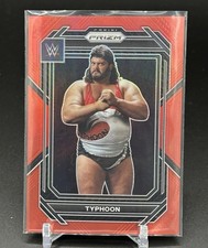 2023 Panini Prizm WWE #152 Typhoon 026/299 Red Prizm Legend WWF