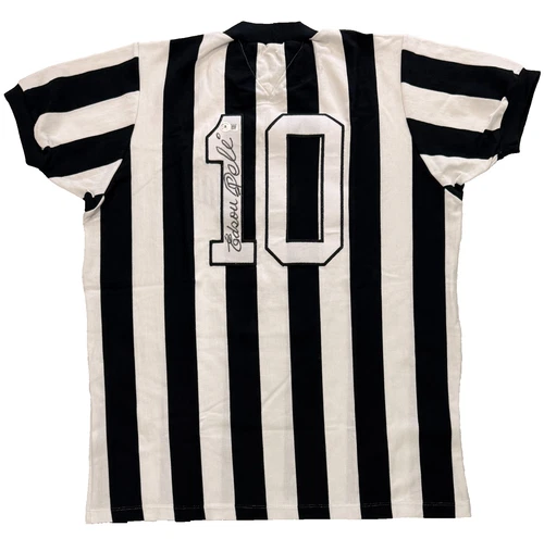 Brazil Pele Signed Santos Soccer Jersey Full Name "Edson Pele" Beckett BAS COA