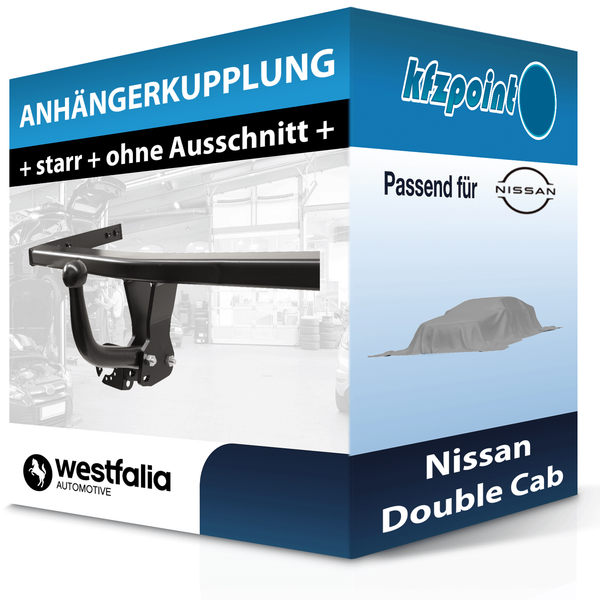 Westfalia AnhäNgekupplung Starr Passend für Nissan Double Cab 2002-2005 Neu-image
