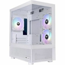 Thermaltake View 170 TG ARGB Snow Micro-ATX Case CA-1Z4-00M6WN-00