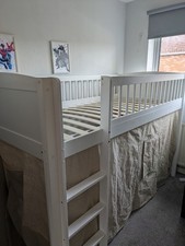 Cabin Bed With Tent And Under Bed Storage Space