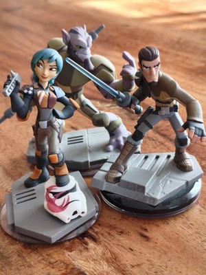 Disney Infinity 3.0 Star Wars Rebels Figur Zeb Orrelios Kanan Jarrus Sabine Wren