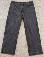 Vintage JORDACHE Jeans Denim Pants Black Stra...