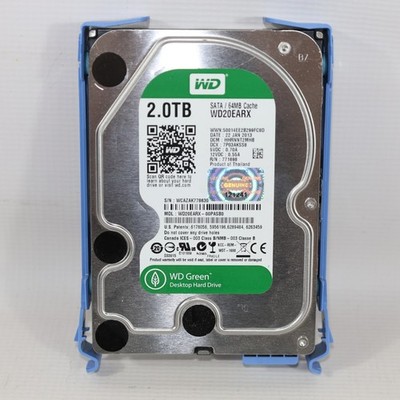 Western Digital WD Caviar Green 2TB SATA HDD 3.5'' Internal HDD Hard Disk Drive