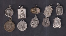 10 medali antyki de la Virgin de Lourdes medal utenti medallas