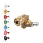 Pressure Washer Accessories Set with Seven Nozzles and Quick Connect Coupler