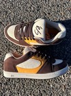 éS ACCEL OG  90’s  Skateboarding Shoes Brown/White/Yellow. PJ Ladd   — photo 2