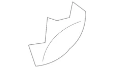 Genuine Nissan Grip Handle Cap 73943-EA000